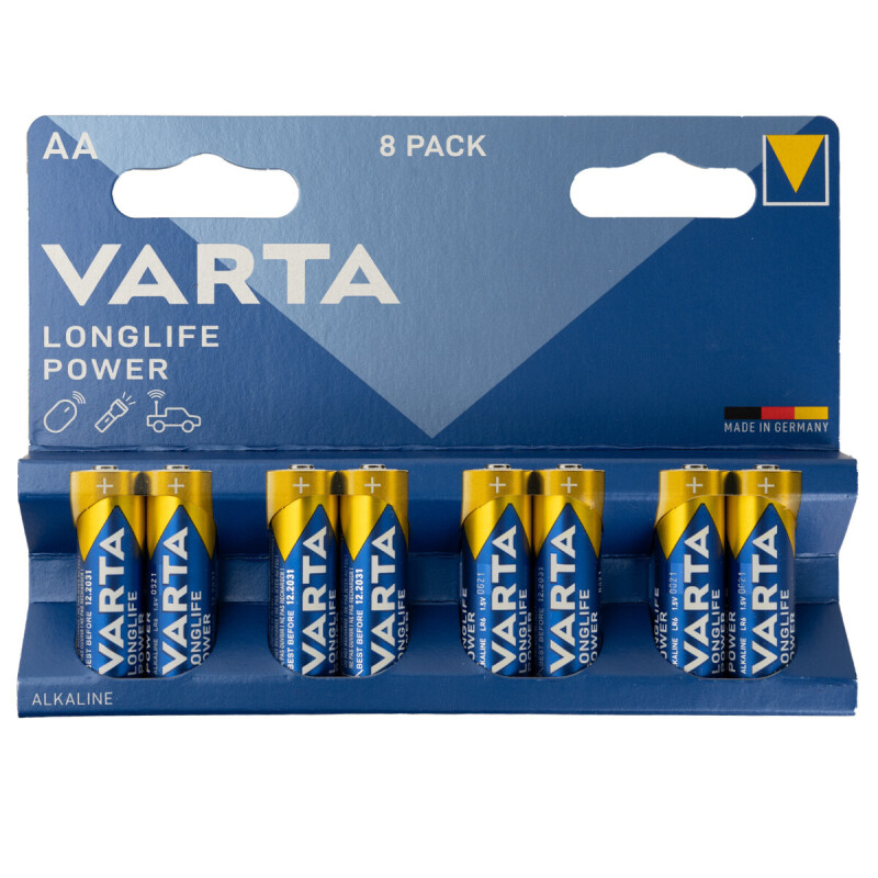 Batterien 8x AA Varta