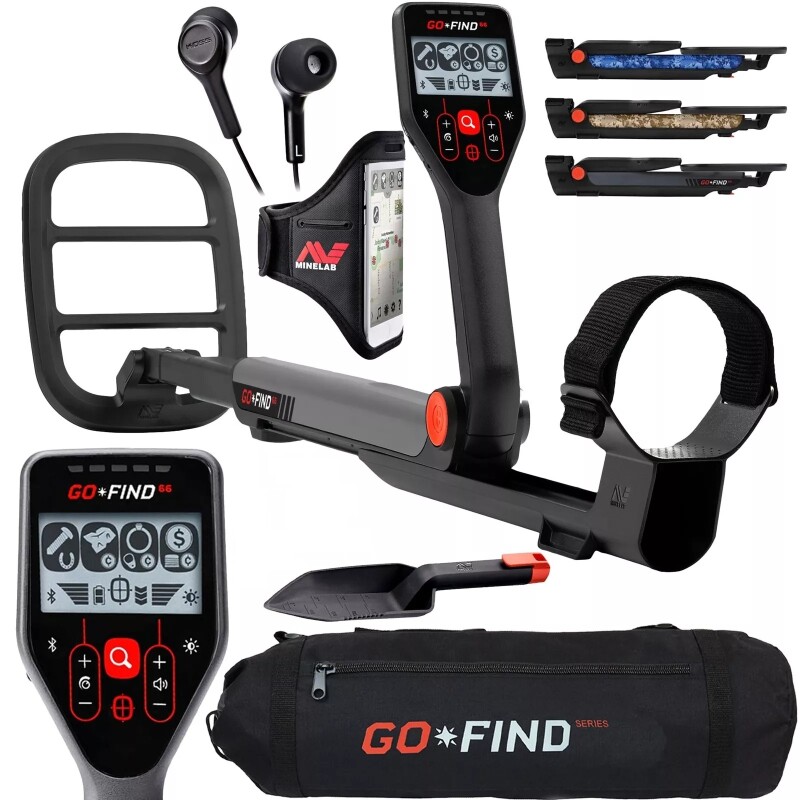 Металлоискатель Minelab GO-FIND 66 + ПОДАРОК СУМКА Металлоискатель Minelab GO-FIND 66 + ПОДАРОК СУМКА