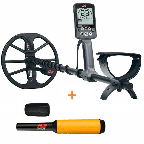 Minelab Equinox 600 Metal Detector + Minelab PRO-FIND 20 PinPointer
