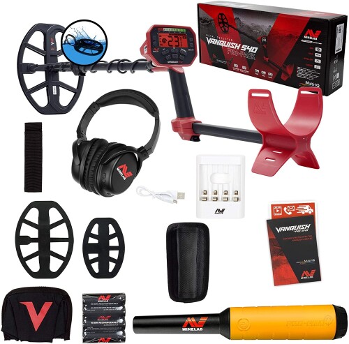 Металлодетектор Minelab Vanquish 540 Pro-Pack + PRO-FIND 20 PinPointer