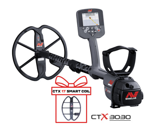 Metal Detector Minelab CTX3030 + GIFT: CTX 3030 17" COIL